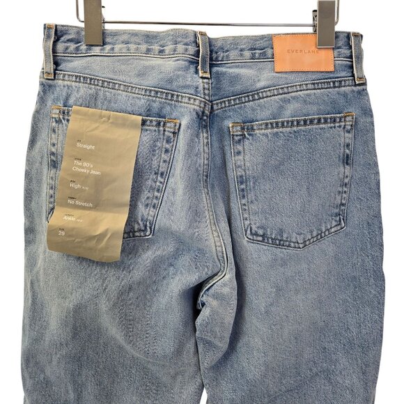 NWT Everlane The 90's Cheeky Hidden Button Fly Jeans Size 29 Ankle - Picture 5 of 8
